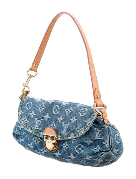 lv mini pleaty denim|louis vuitton monogram denim.